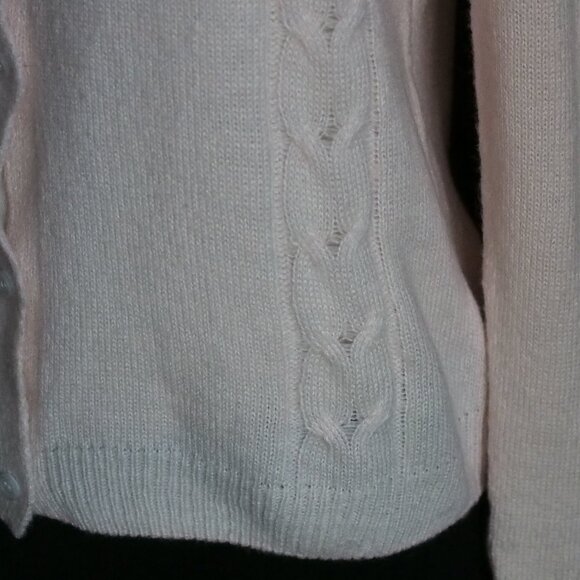 Dazy | Vintage-Look Soft Cable Knit Cardigan - Picture 4 of 7
